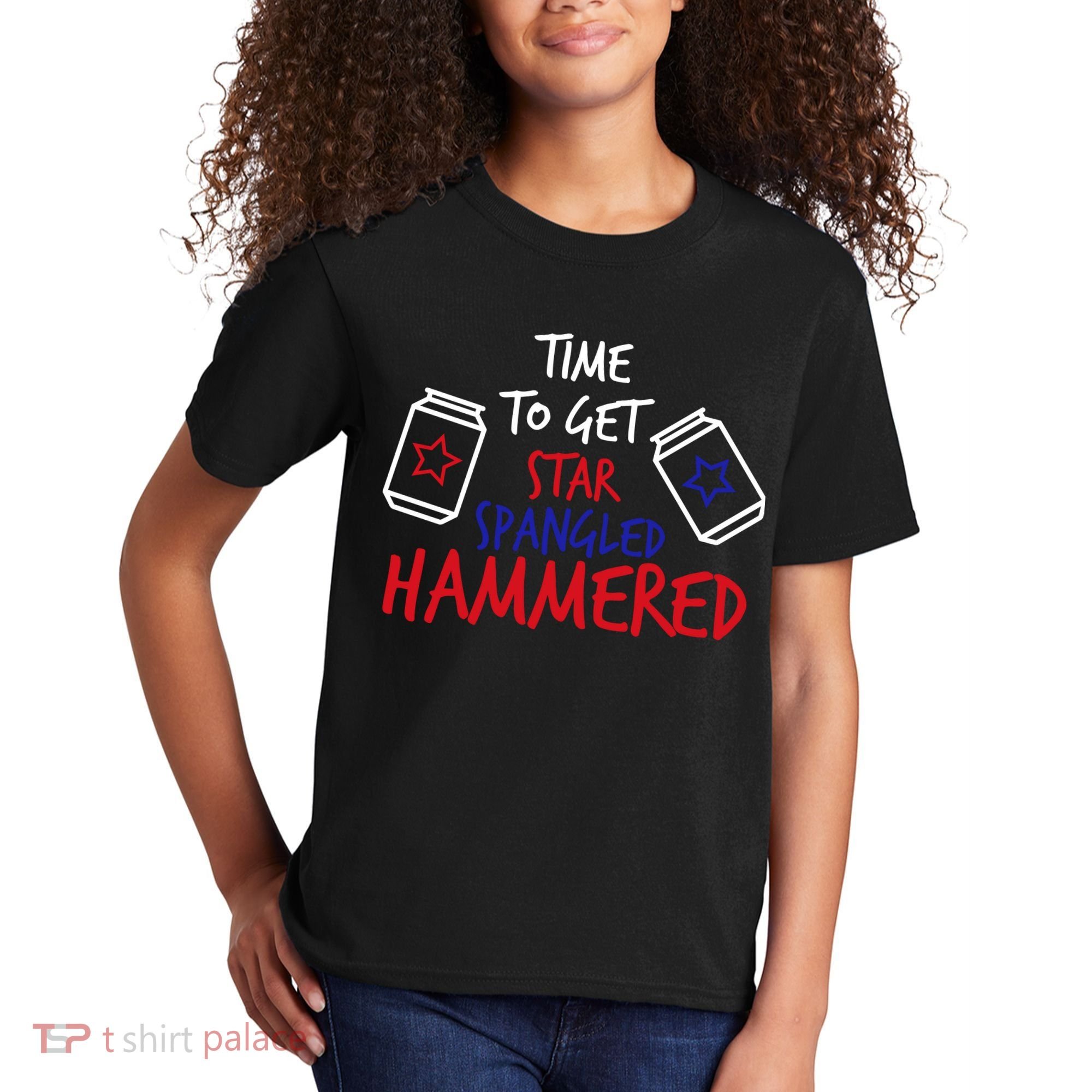 Star Spangled Hammered Kids T-Shirt