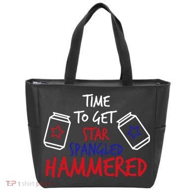 Star Spangled Hammered Tote Bag
