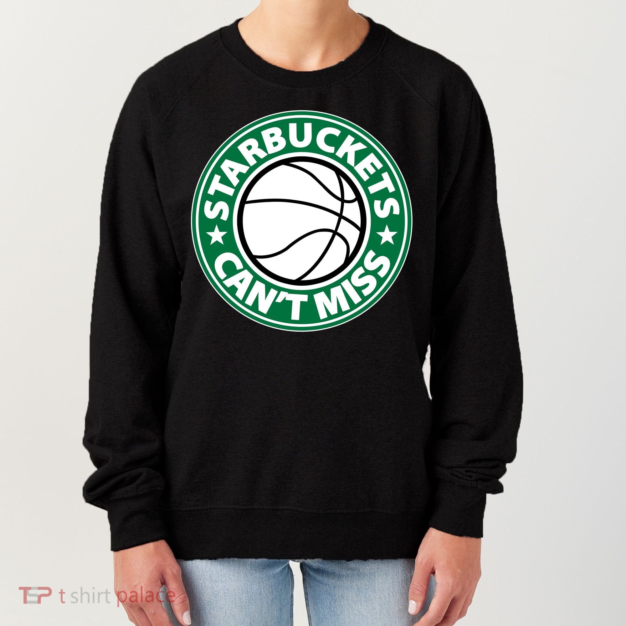 Starbuckets Can't Miss Basketball Women's Sweatshirt