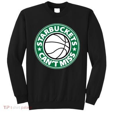 Starbuckets Can't Miss Basketball Sweatshirt