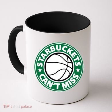 Starbuckets Can't Miss Basketball Coffee Mug
