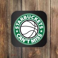 Starbuckets Can't Miss Basketball Coaster thumb 0