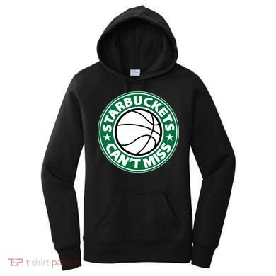 Starbuckets Can't Miss Basketball Women's Hoodie