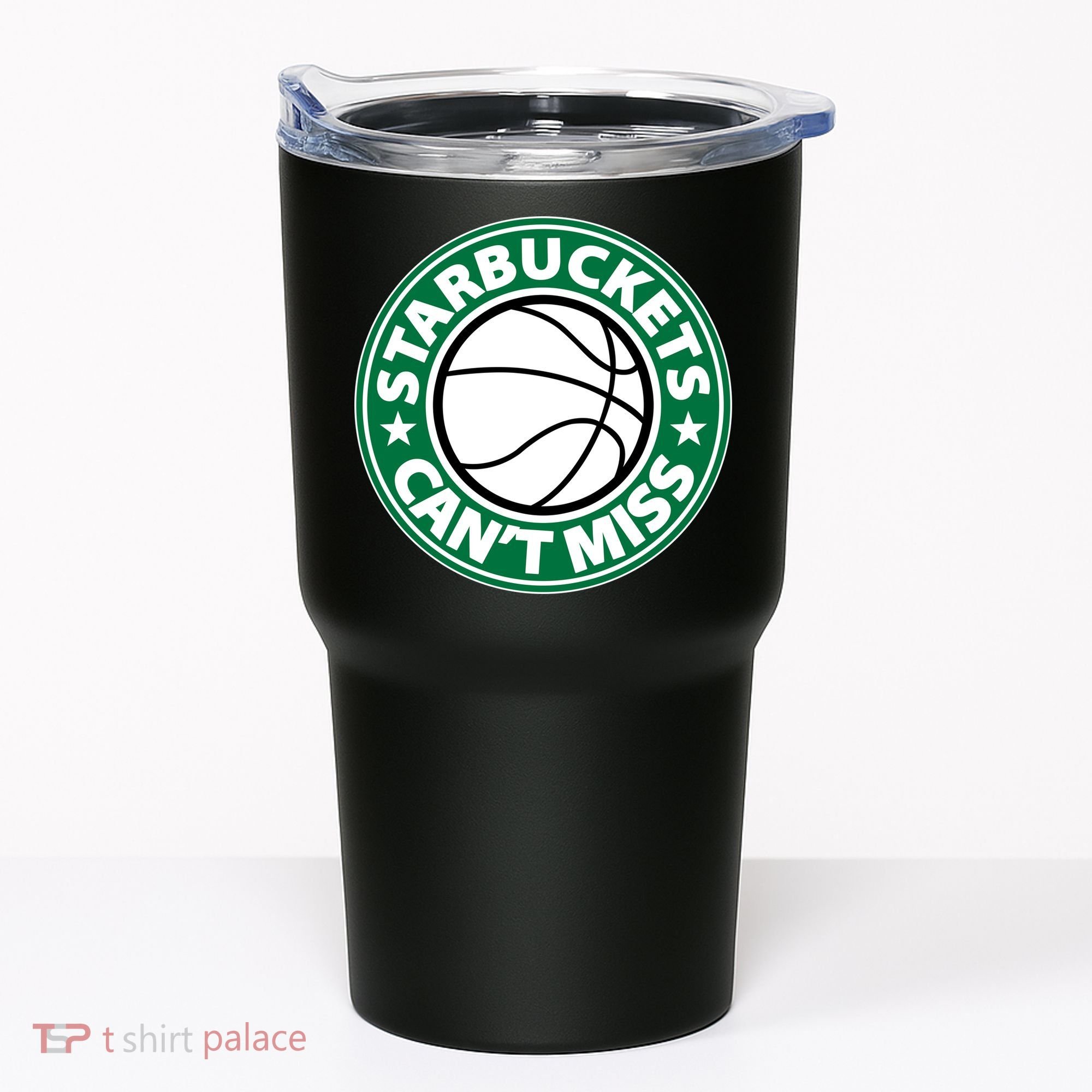 Starbuckets Can't Miss Basketball Tumbler