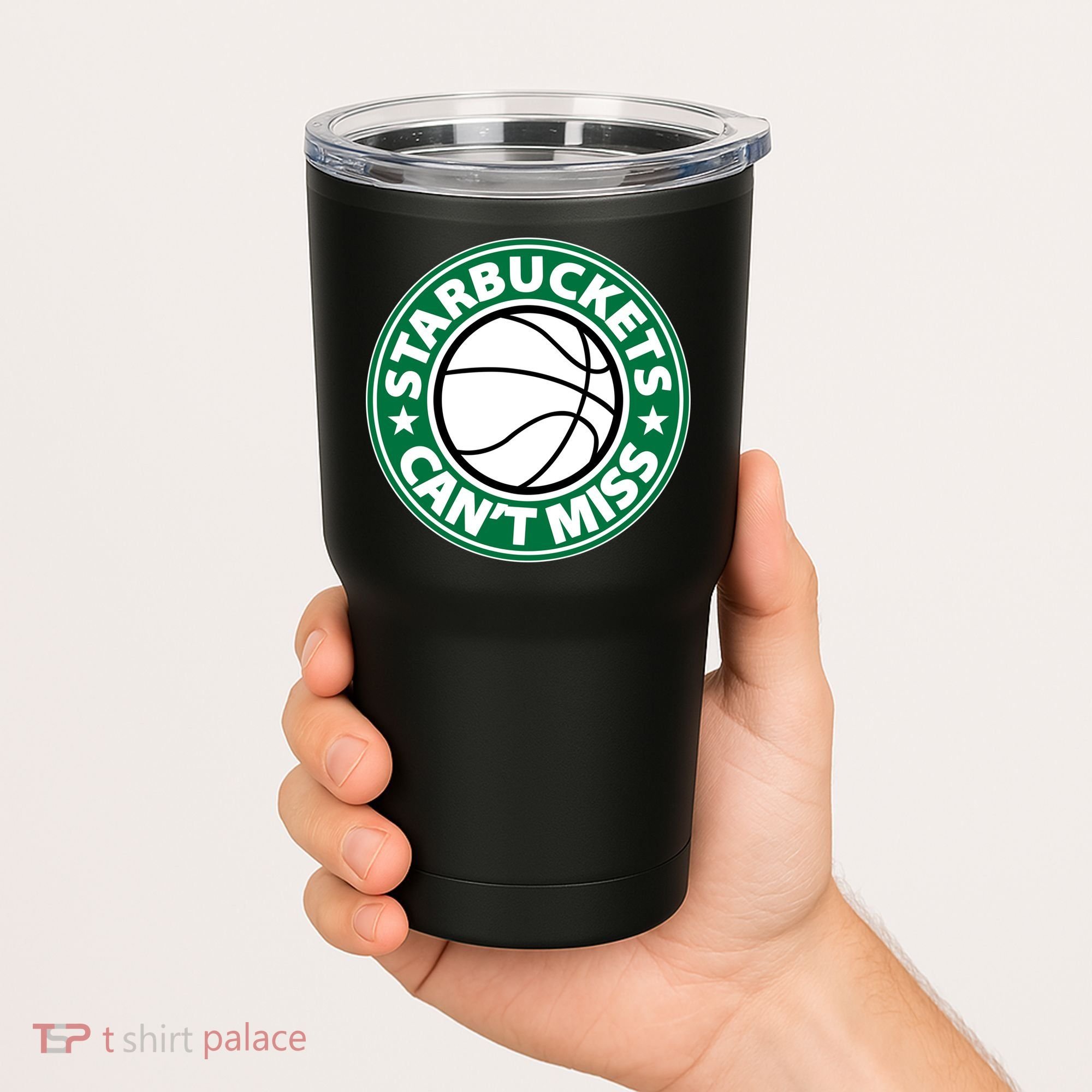 Starbuckets Can't Miss Basketball Tumbler