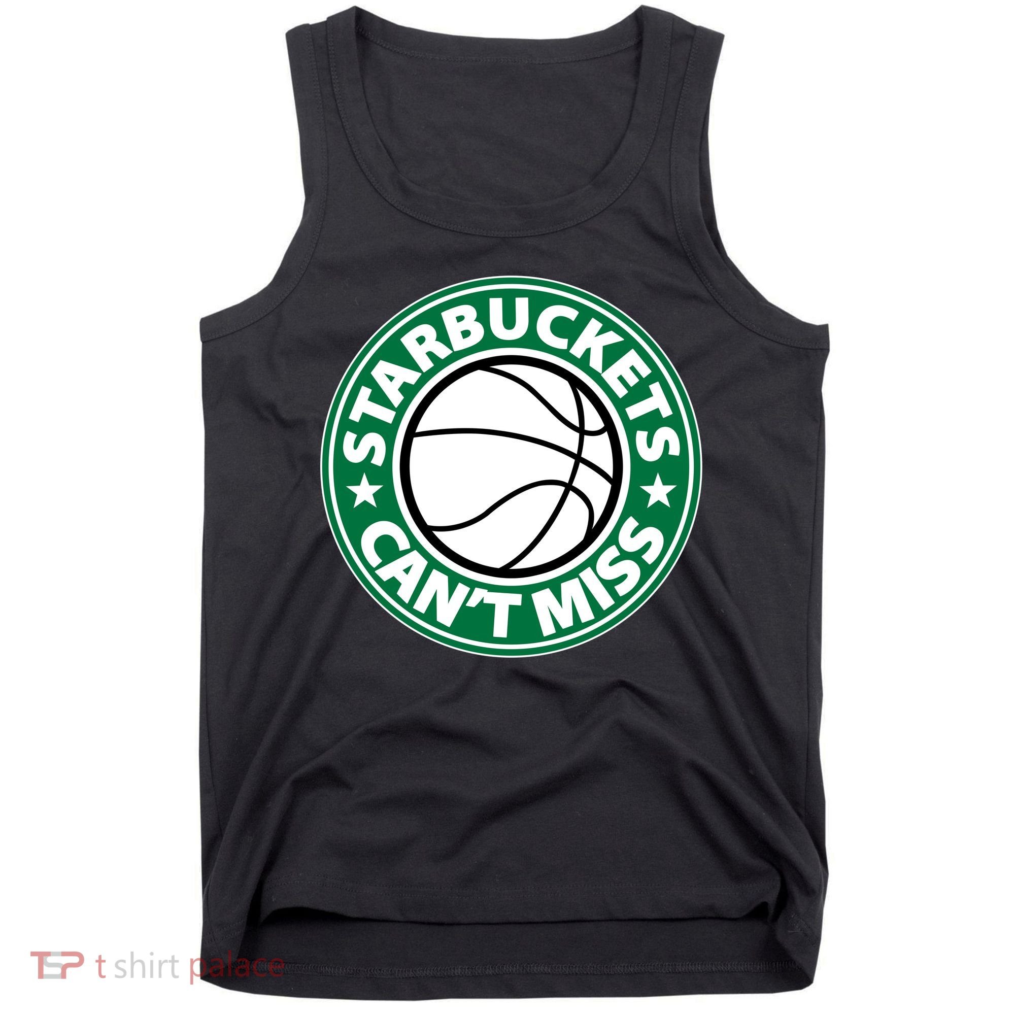 Starbuckets Can't Miss Basketball Tank Top