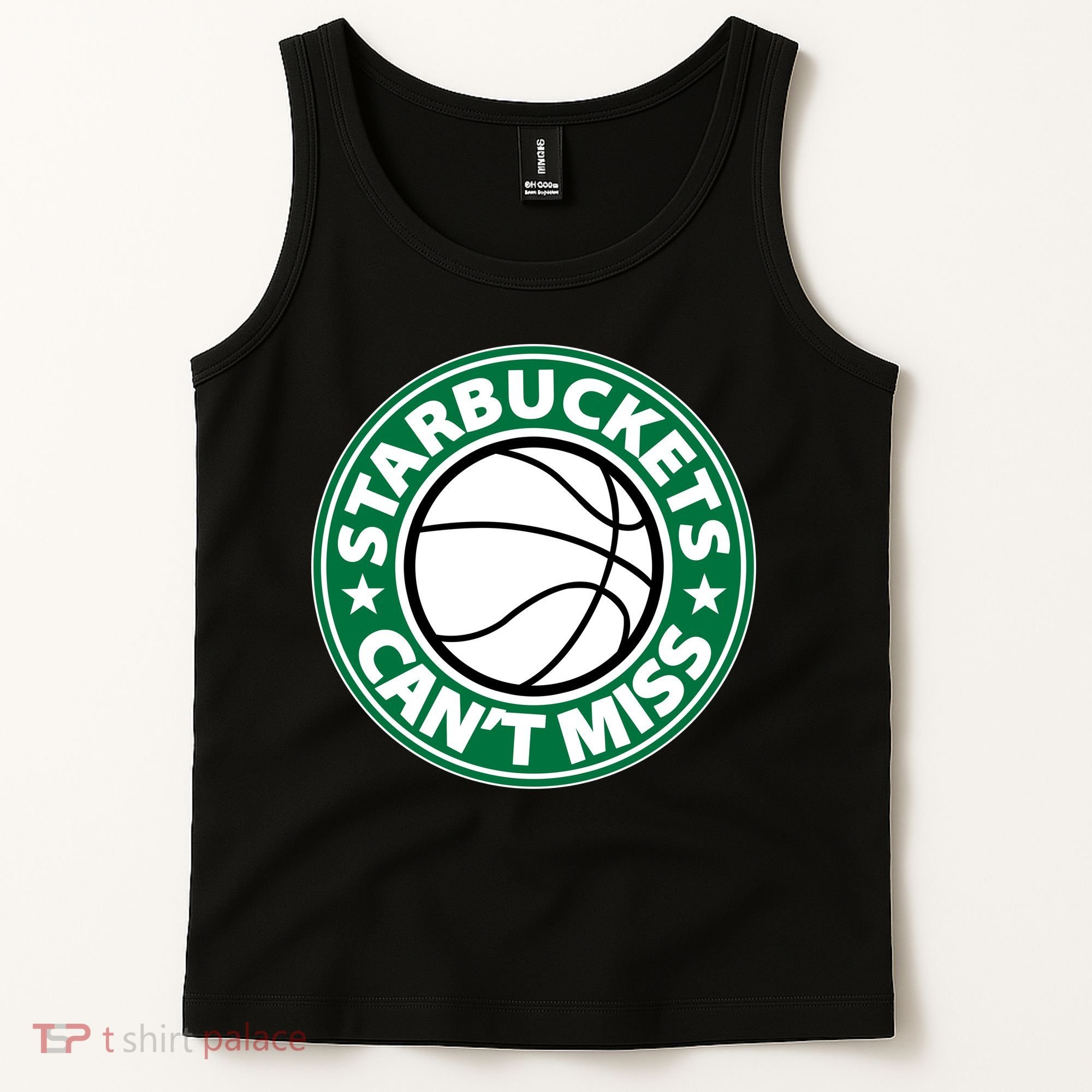 Starbuckets Can't Miss Basketball Tank Top