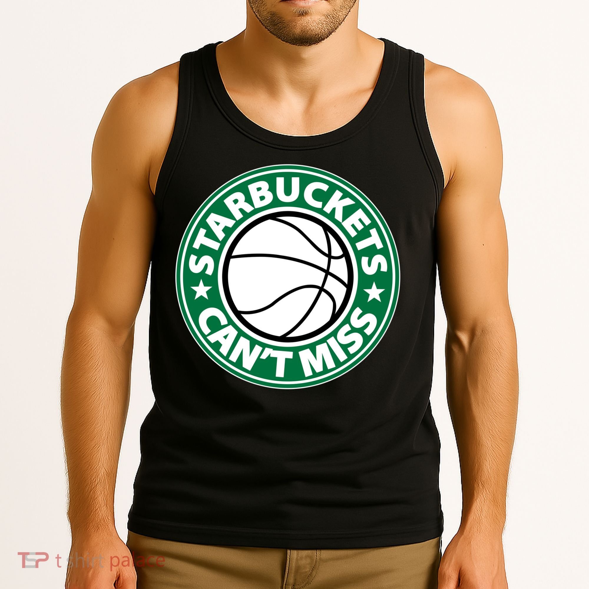 Starbuckets Can't Miss Basketball Tank Top