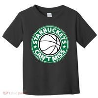 Starbuckets Can't Miss Basketball Toddler T-Shirt thumb 0