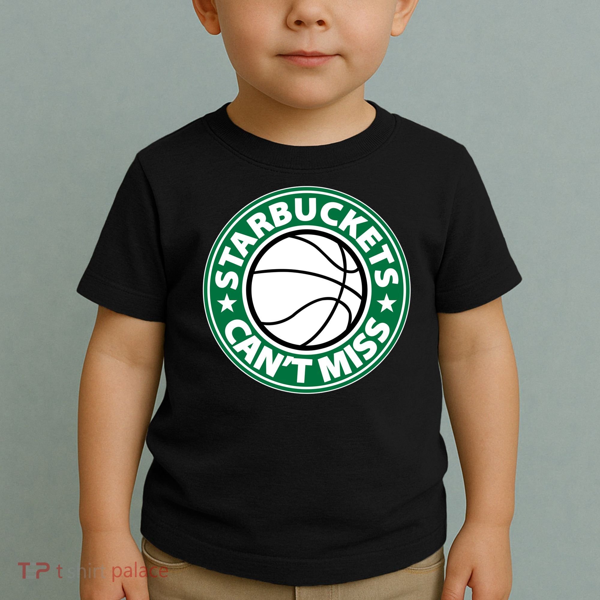 Starbuckets Can't Miss Basketball Toddler T-Shirt