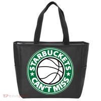 Starbuckets Can't Miss Basketball Tote Bag thumb 0