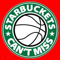 Starbuckets Can't Miss Basketball Santa Hat thumb 1