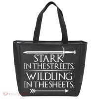 Stark In The Streets Wildling In The Sheets Tote Bag thumb 0