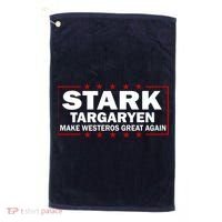 Stark Targaryen Make Westeros Great Again Golf Towel thumb 0