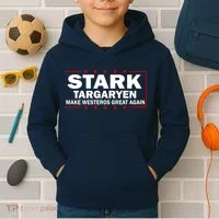 Stark Targaryen Make Westeros Great Again Kids Hoodie thumb 2