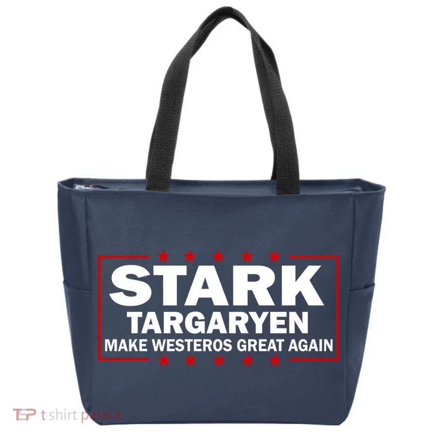 Stark Targaryen Make Westeros Great Again Tote Bag
