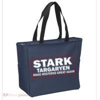 Stark Targaryen Make Westeros Great Again Tote Bag thumb 2