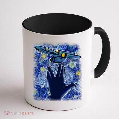 Starry Flight Coffee Mug back