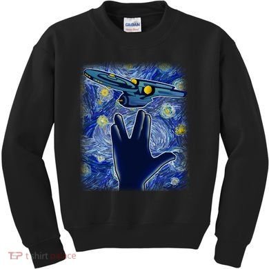 Starry Flight Kids Sweatshirt