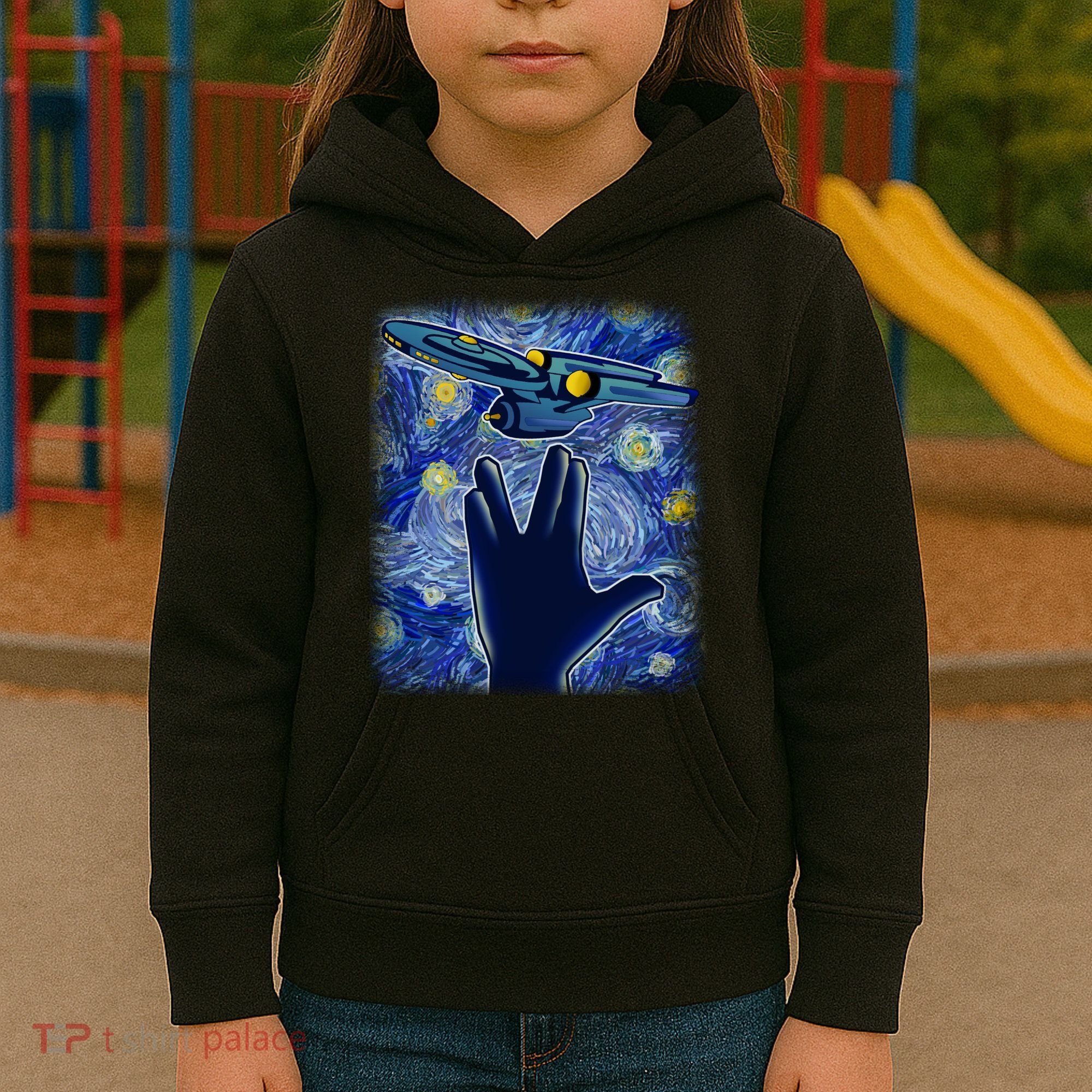 Starry Flight Kids Hoodie