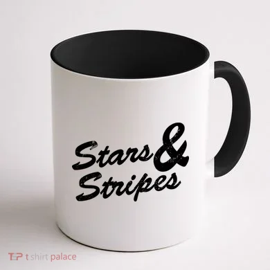 Stars And Stripes Coffee Mug back