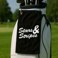 Stars And Stripes Golf Towel thumb 2