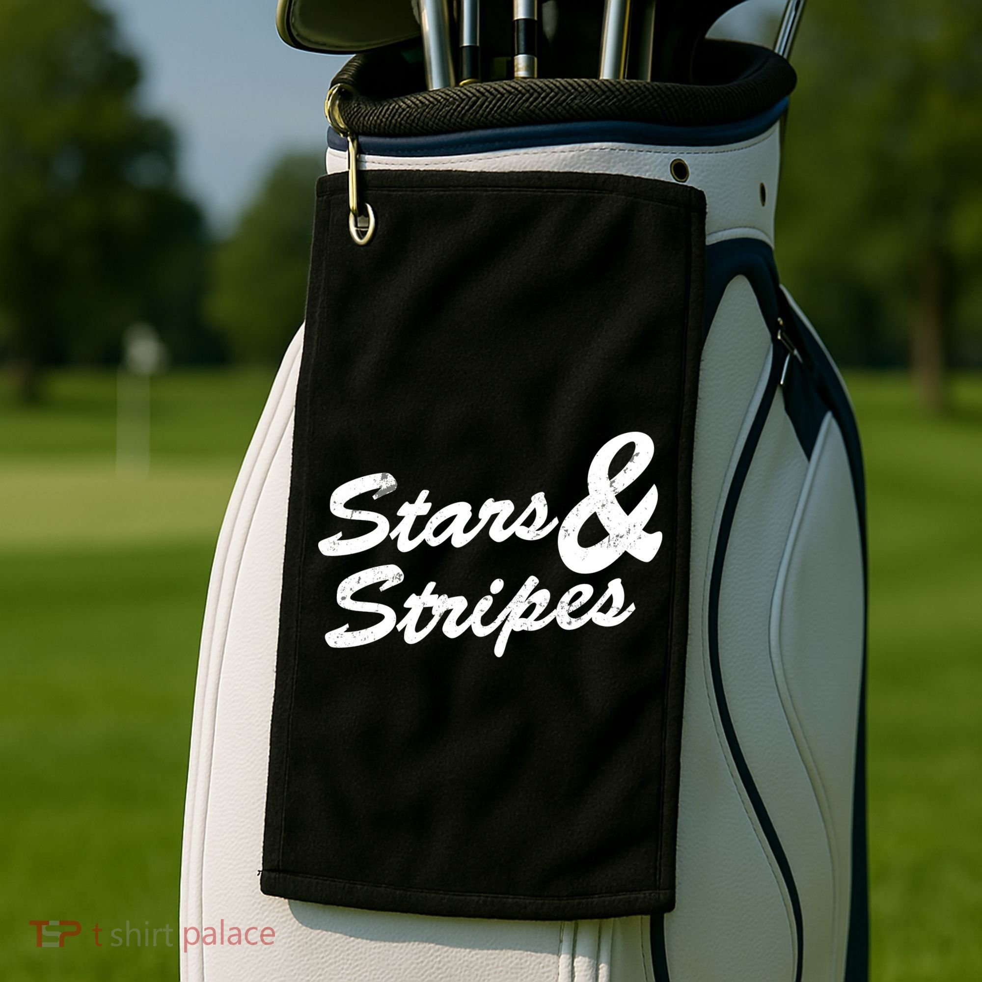 Stars And Stripes Golf Towel