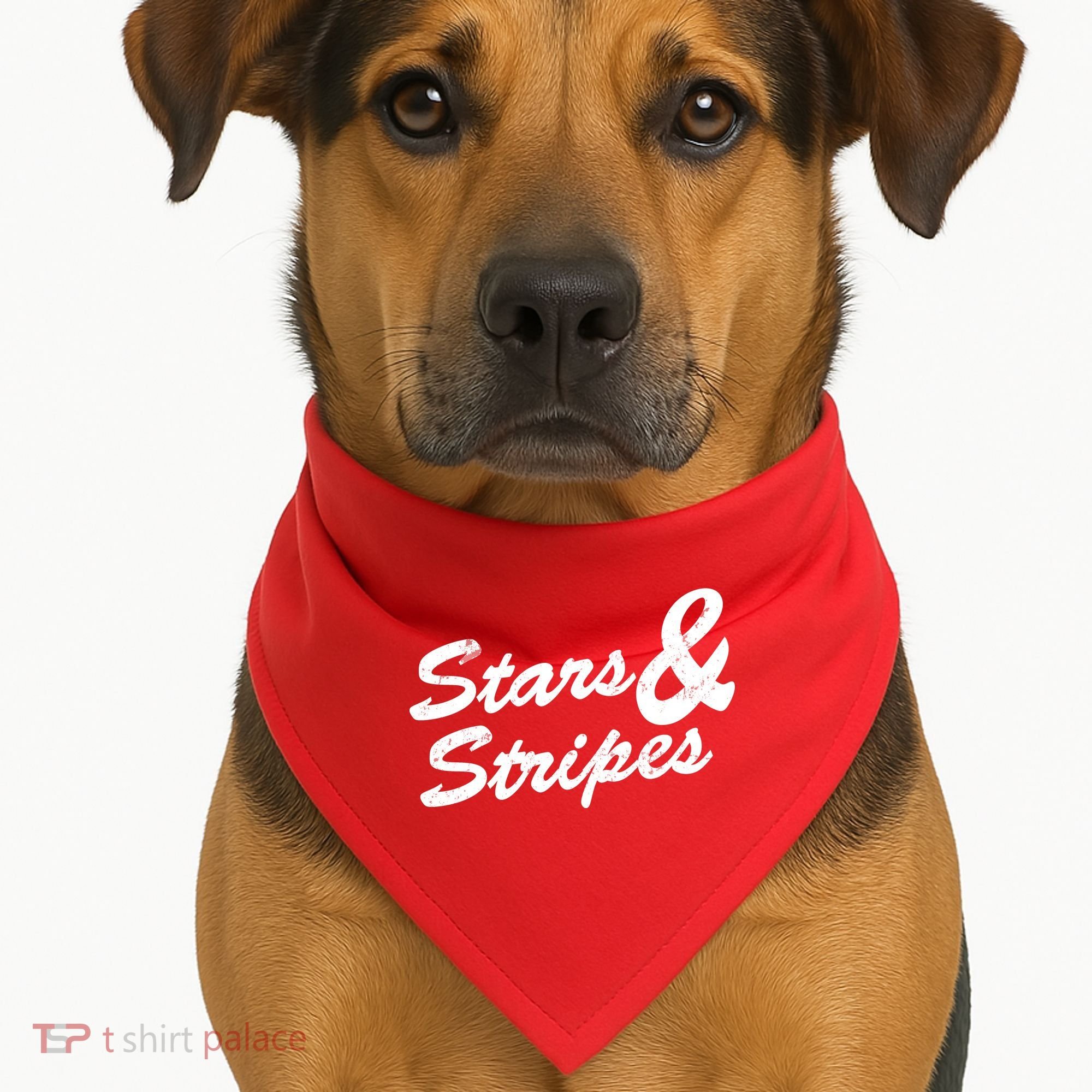Stars And Stripes USA-Made Doggie Bandana