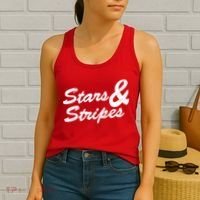 Stars And Stripes Women's Tank Top thumb 2