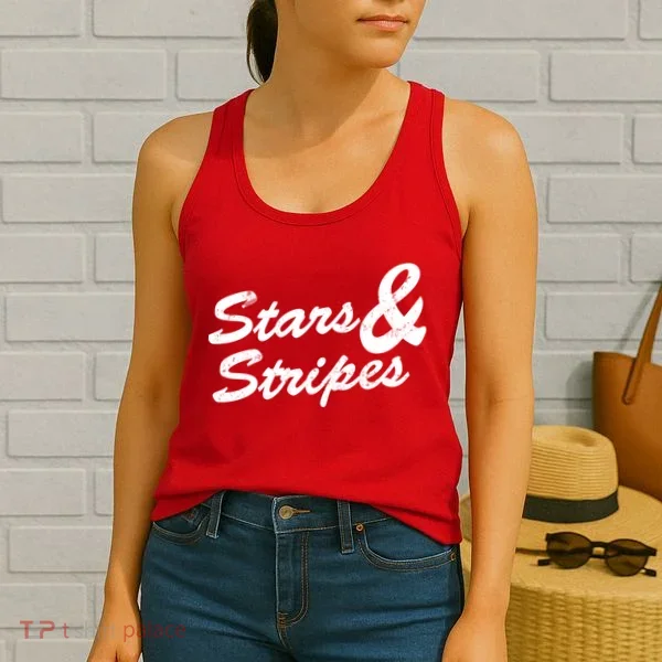 Stars And Stripes Women's Tank Top