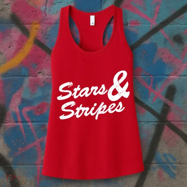 Stars And Stripes Women's Tank Top
