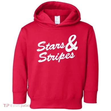 Stars And Stripes Toddler Hoodie