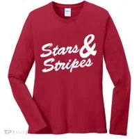 Stars And Stripes Women's Long Sleeve Shirt thumb 0