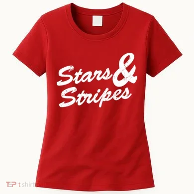 Stars And Stripes Women's T-Shirt