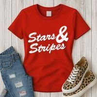 Stars And Stripes Women's T-Shirt thumb 3
