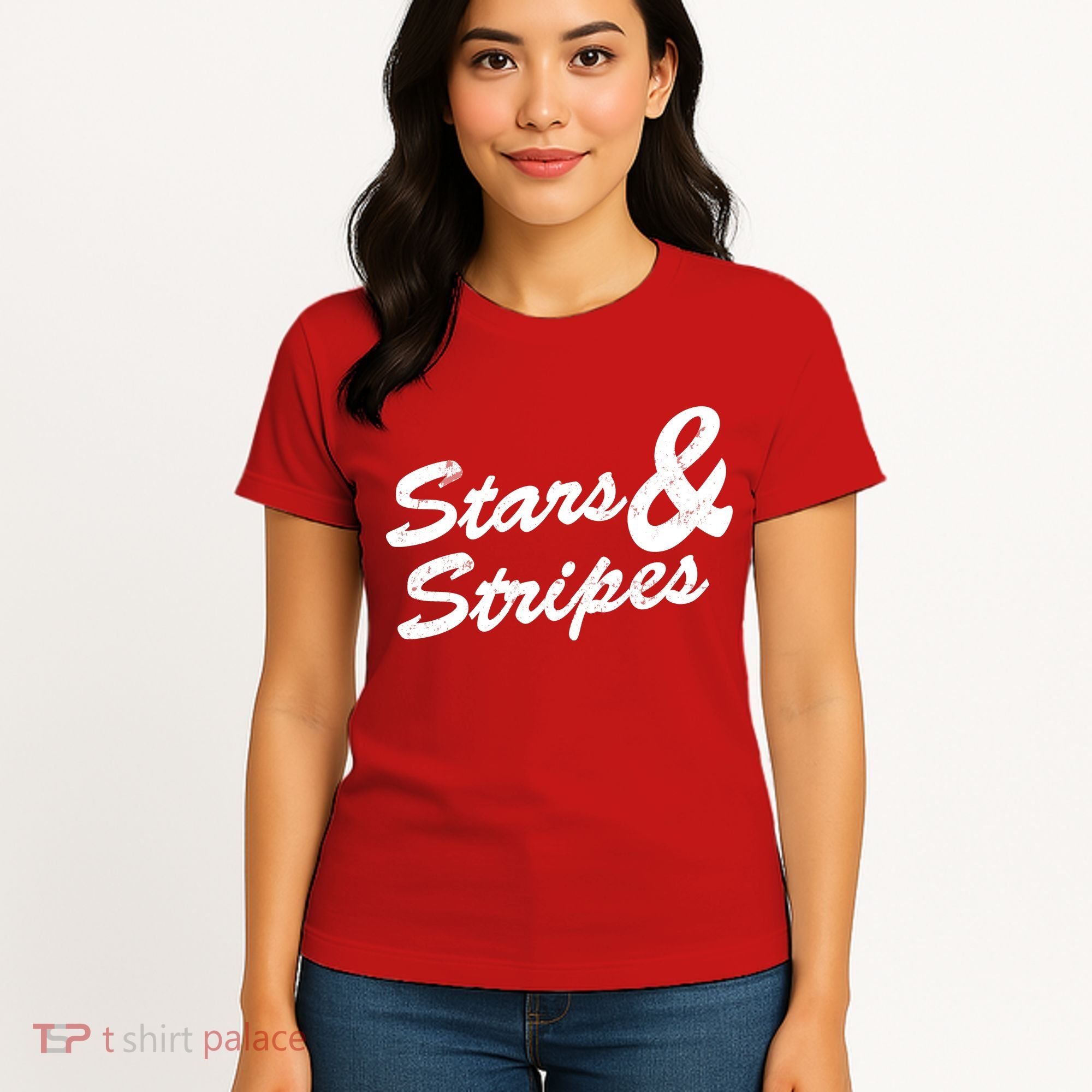 Stars And Stripes Women's T-Shirt