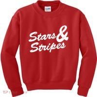 Stars And Stripes Kids Sweatshirt thumb 0