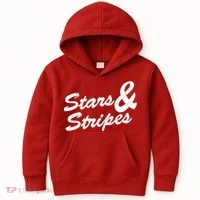 Stars And Stripes Kids Hoodie thumb 0