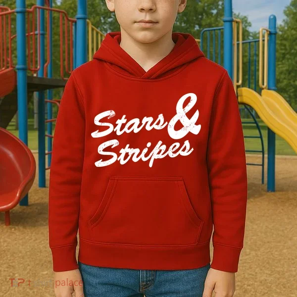 Stars And Stripes Kids Hoodie