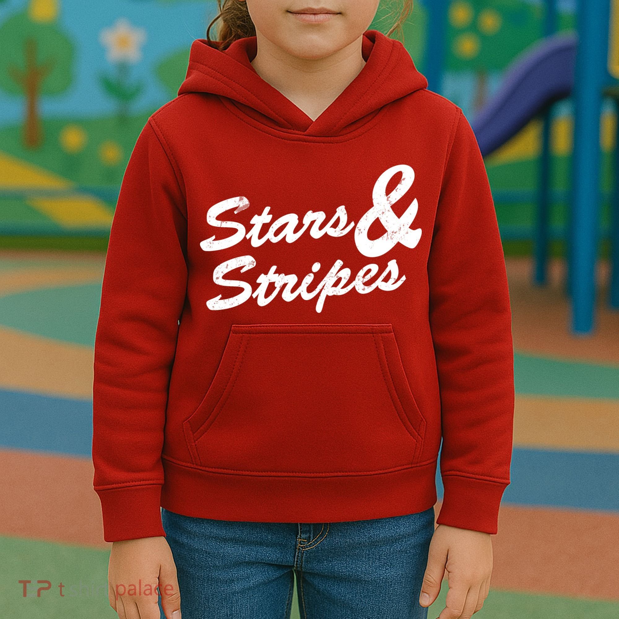 Stars And Stripes Kids Hoodie