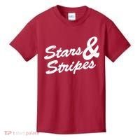 Stars And Stripes Kids T-Shirt thumb 0