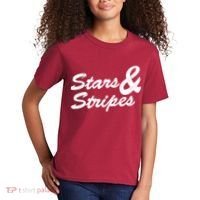 Stars And Stripes Kids T-Shirt thumb 2