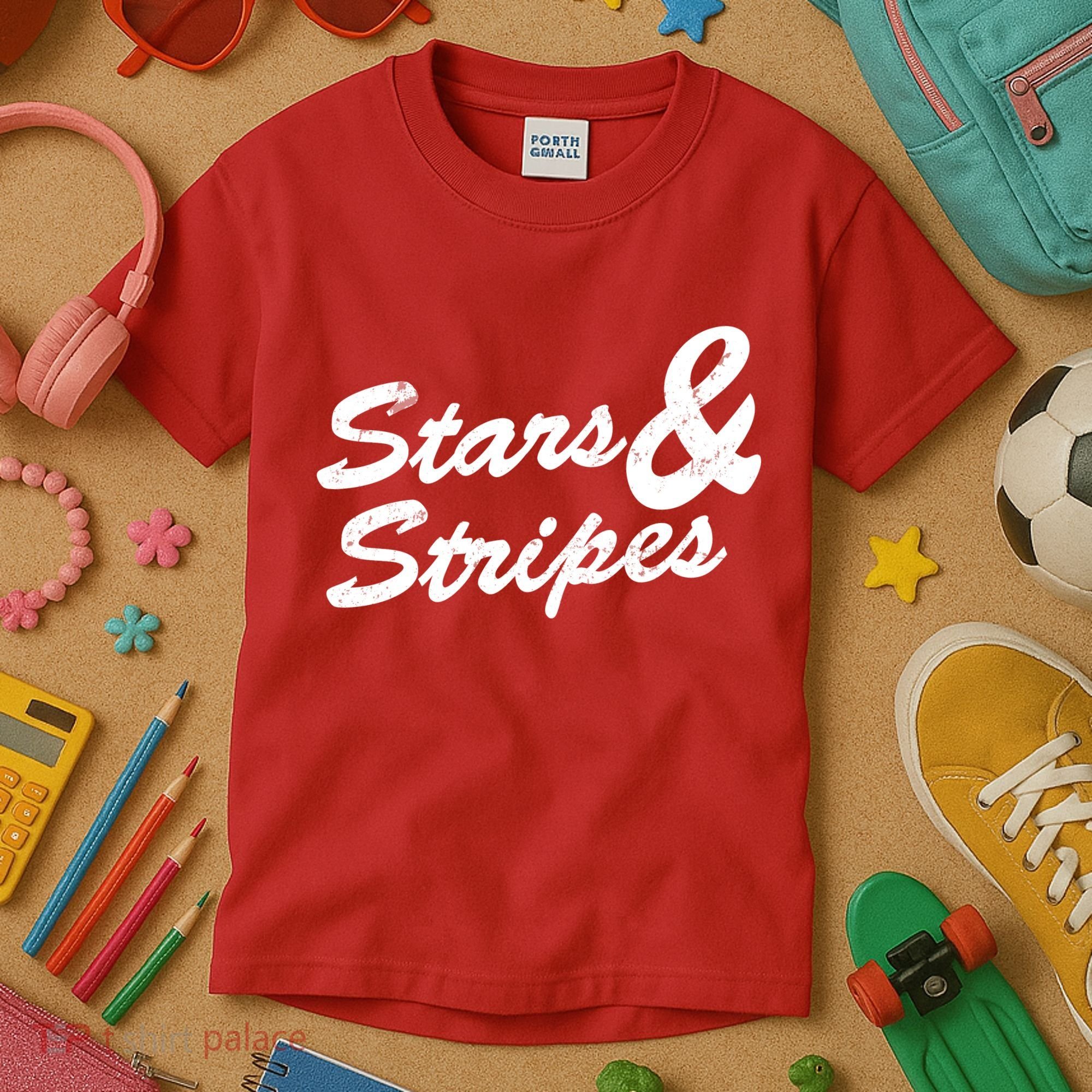 Stars And Stripes Kids T-Shirt