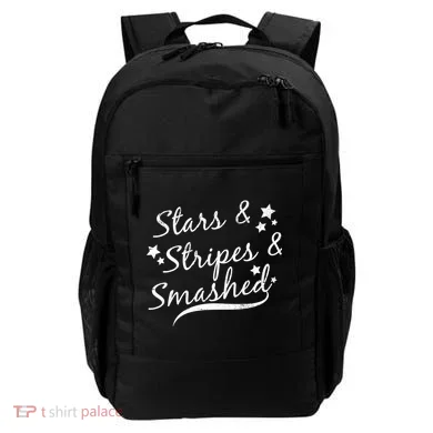 Stars Stripes And Smashed Backpack