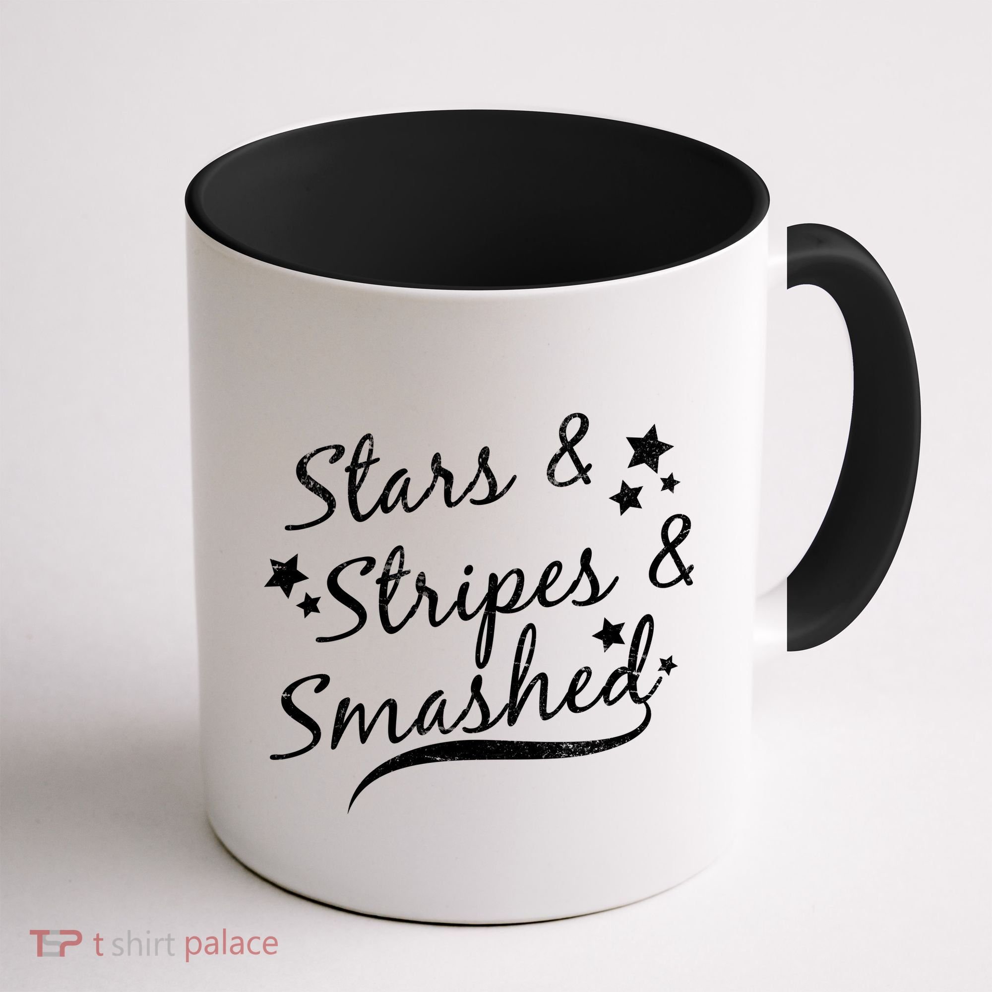 Stars Stripes And Smashed Coffee Mug