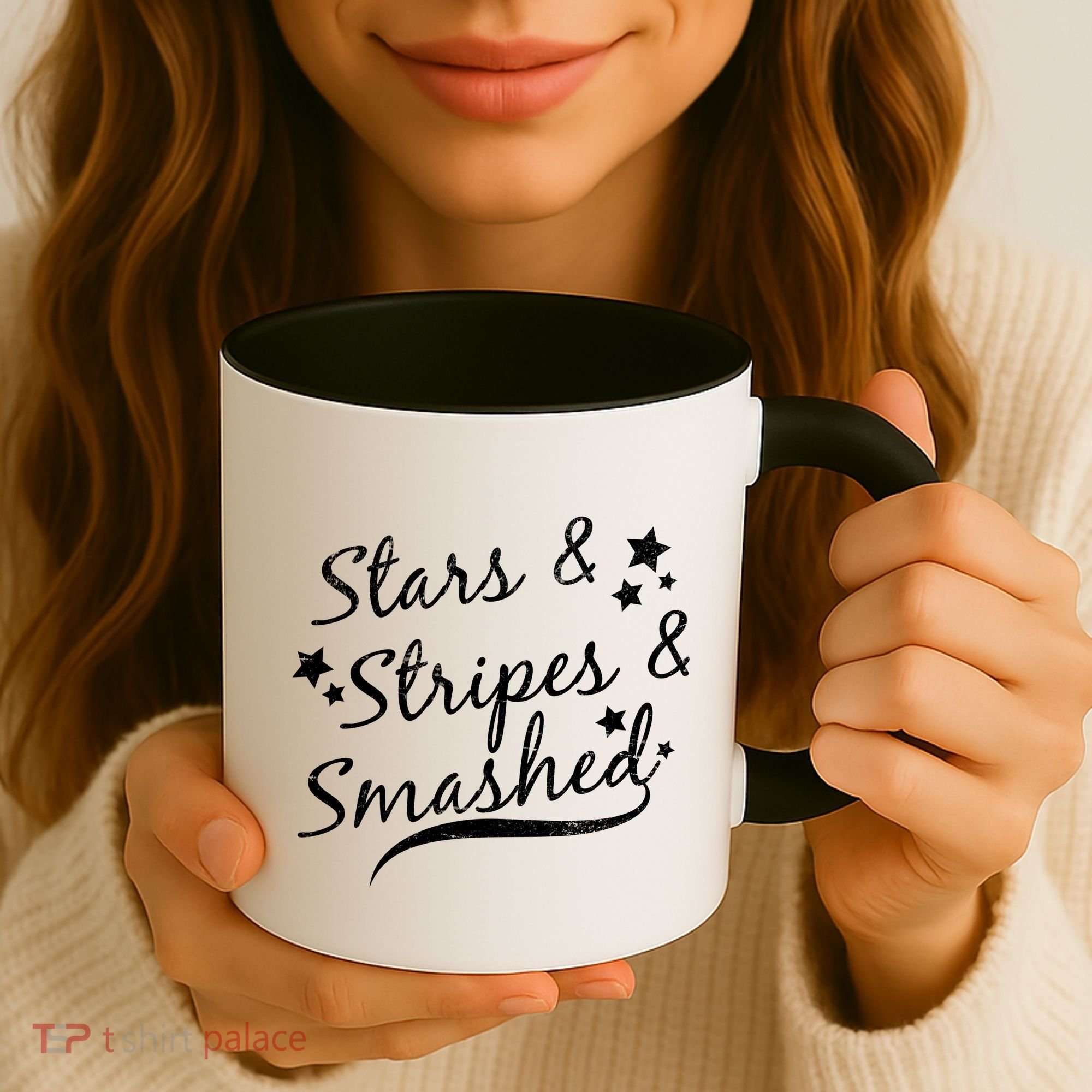 Stars Stripes And Smashed Coffee Mug