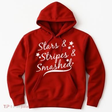 Stars Stripes And Smashed Hoodie