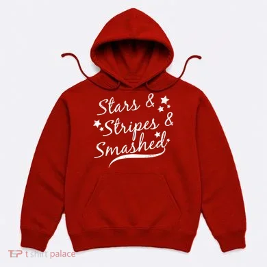 Stars Stripes And Smashed Hoodie