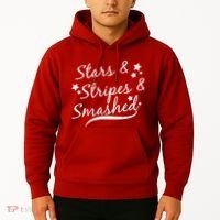 Stars Stripes And Smashed Hoodie thumb 2
