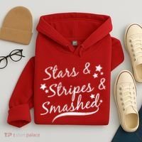 Stars Stripes And Smashed Hoodie thumb 4